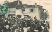 82 Tarn Et Garonne  CPA FRANCE 82 "Industrie du Chapeau de paille, marché de Puy Laroque, achat de tresses"