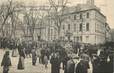 CPA FRANCE 03 "Moulins, manifestation sur les cours de la Préfecture, 5 février 1906"