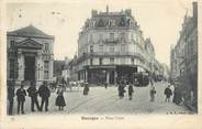 18 Cher / CPA FRANCE 18 "Bourges, place  Cujas"