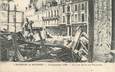 / CPA FRANCE 18 "L'incendie de Bourges, un coin de la rue Moyenne"