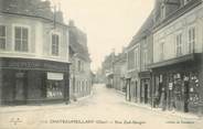 18 Cher / CPA FRANCE 18 "Châteaumeillant, rue Zoë Berger"