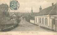 28 Eure Et Loir  CPA FRANCE 28 "Aunay sous Crécy, Eglise et Usine"