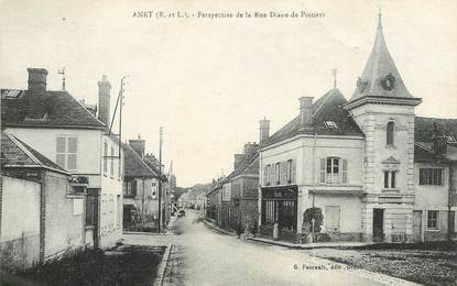  CPA FRANCE 28 "Anet, perspective de la rue Diane de Poitiers"