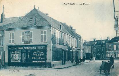  CPA FRANCE 28 "Auneau, la place"