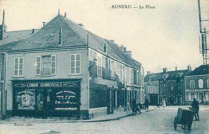  CPA FRANCE 28 "Auneau, la Place "