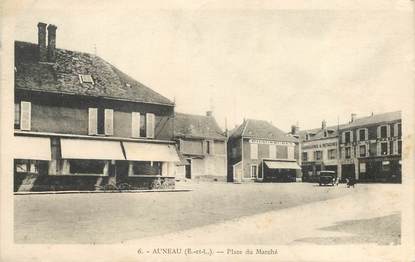  CPA FRANCE 28 "Auneau, Place du Marché"