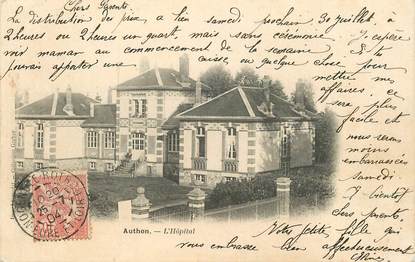  CPA FRANCE 28 "Authon du Perche, Hopital"