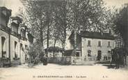 18 Cher / CPA FRANCE 18 "Châteauneuf sur Cher, la gare"