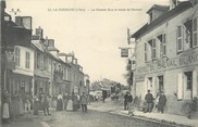 18 Cher / CPA FRANCE 18 "La Guerche, la grande rue et route de Nevers"