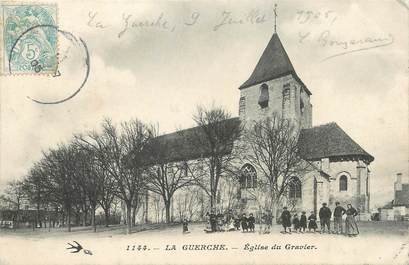 CPA FRANCE 18 "La Guerche, église du Gravier"