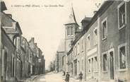 18 Cher / CPA FRANCE 18 "Ivoy le Pré, la grande rue"