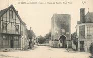 18 Cher / CPA FRANCE 18 "Lury sur Anon, route de Reuilly"