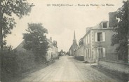 18 Cher / CPA FRANCE 18 "Marçais, route de Morlac, la mairie"