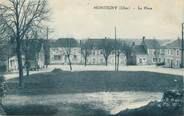 18 Cher / CPA FRANCE 18 "Montigny, la place"