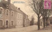 18 Cher / CPA FRANCE 18 "Montigny, route des Aix d'Angilon"