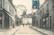 18 Cher / CPA FRANCE 18 "Nérondes, la  grande rue"