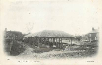 / CPA FRANCE 18 "Nérondes, le lavoir"