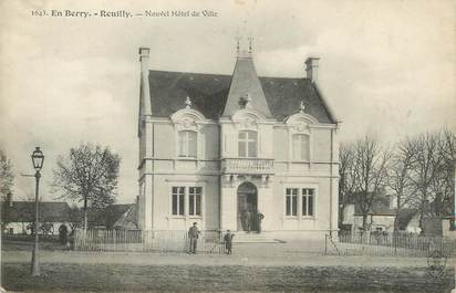 / CPA FRANCE 18 "Reuilly, nouvel hôtel de ville"