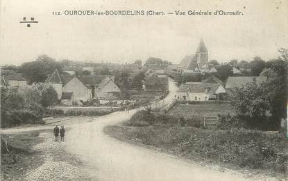 / CPA FRANCE 18 "Ourouër Les Bourdelins, vue générale d'Ourouër"
