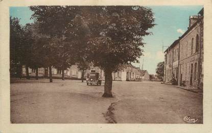 / CPA FRANCE 18 "Saulzais le potier, place du marché"