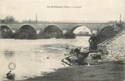 18 Cher / CPA FRANCE 18 "Saint Florent, le pont"