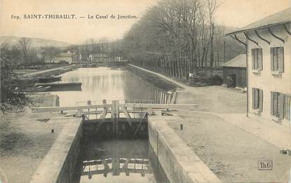 / CPA FRANCE 18 "Saint Thibault, le canal de jonction"