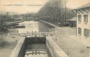 18 Cher / CPA FRANCE 18 "Saint Thibault, le canal de jonction"