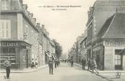 18 Cher / CPSM FRANCE 18 "Saint Amand Montrond, rue d'Austerlitz"