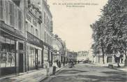 18 Cher / CPA FRANCE 18 "Saint Amand Montrond, rue Nationale"