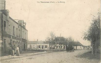 / CPA FRANCE 18 "Vouzeron, le bourg"