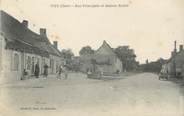 18 Cher / CPA FRANCE 18 "Vizy, rue principale et maison Rollet"