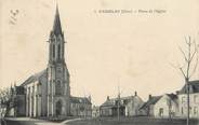 18 Cher / CPA FRANCE 18 "Vasselay, place de l'église"