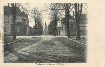 / CPA FRANCE 18 "Torteron, av de l'église"