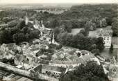 89 Yonne CPSM FRANCE 89 "Vallery, vue aérienne, côté chateau"