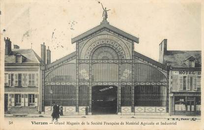 / CPA FRANCE 18 "Vierzon, grand magasin de la société Française de matériel agricole et industriel"