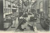 18 Cher / CPA FRANCE 18 "Vierzon, école professionnelle, atelier de menuiserie"