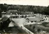 89 Yonne CPSM FRANCE 89 "Saint Sérotin, vue aérienne du Chateau des Grands Gitrys, colonie de vacances des P.T.T."