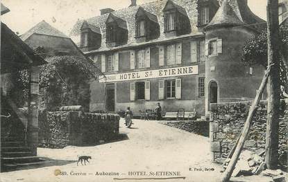 / CPA FRANCE 19 "Aubazine, hôtel Saint Etienne"