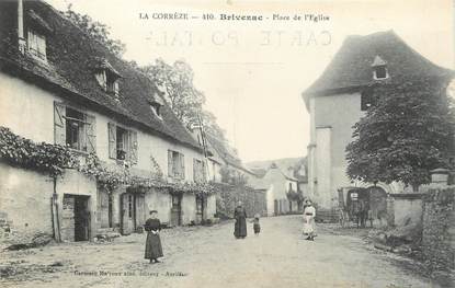 / CPA FRANCE 19 "Brivezac, place de l'église"