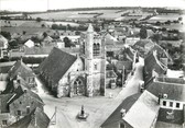 89 Yonne CPSM FRANCE 89 "Thury, l'Eglise et la Place"