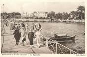 33 Gironde / CPA FRANCE 33 "Andernos Les Bains, la passerelle"