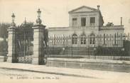 33 Gironde / CPA FRANCE 33 "Langon, l'hôtel de ville"