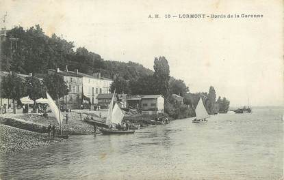 / CPA FRANCE 33 "Lormont, bords de la Garonne"