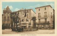 34 Herault / CPA FRANCE 34 "Pézénas, place de la république"