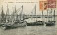 / CPA FRANCE 56 "Quiberon, les filets bleus dans le port maria"