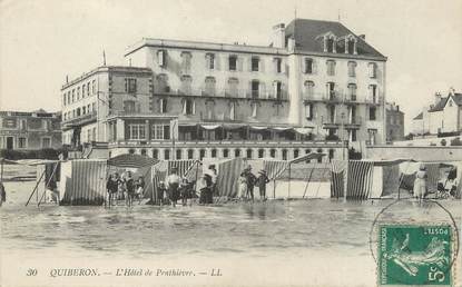 / CPA FRANCE 56 "Quiberon, l'hôtel de Penthièvre"