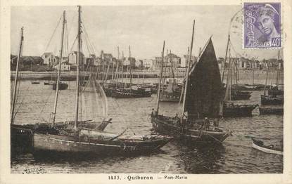 / CPA FRANCE 56 " Quiberon, Port Maria"