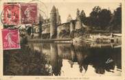 56 Morbihan / CPA FRANCE 56 "Château de Josselin au bord de l'Oust"