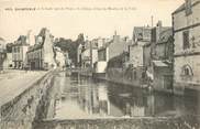 29 Finistere CPA FRANCE 29 "Quimperlé, L'Isole vuse du pont, la chute d'eau du moulin de la ville"