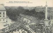 44 Loire Atlantique / CPA FRANCE 44 "Nantes, rétablissement des processions en 1921, la procession sur la place Louis XVI"